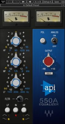 Waves API 550 EQ Mixing Plugin