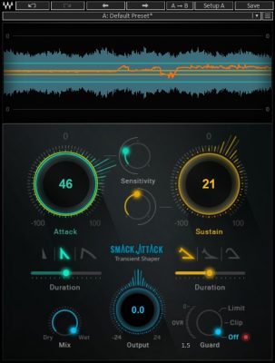 Waves Smack Attack Transient Designer Plugin